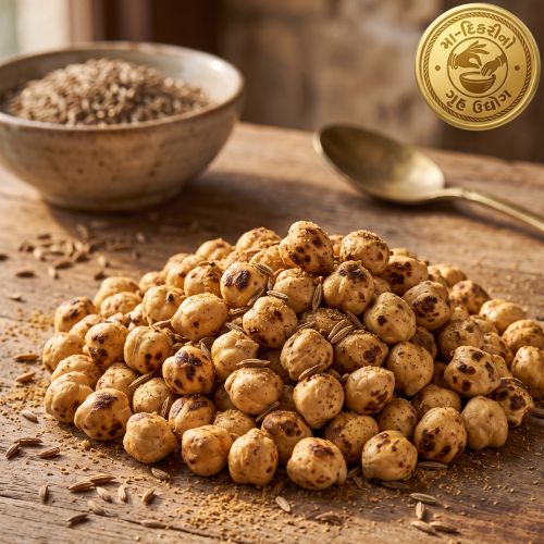 Roasted Chana Jeera Gujarati snack by Maa Dikri Gruh Udyog